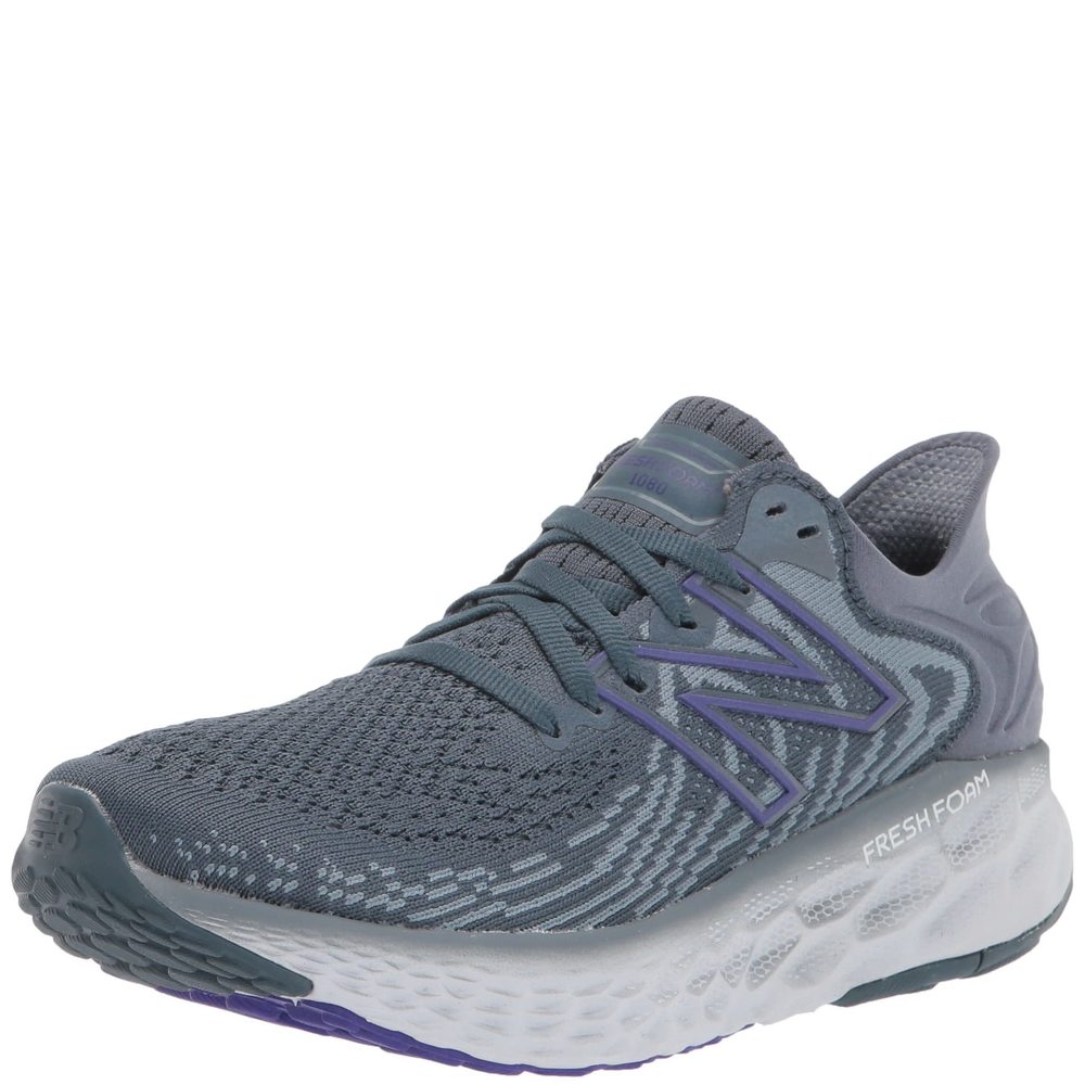 NEW BALANCE WOMEN'S FRESH FOAM 1080 V11 RUNNING SHOE, DEEP OCEAN GREY/DEEP